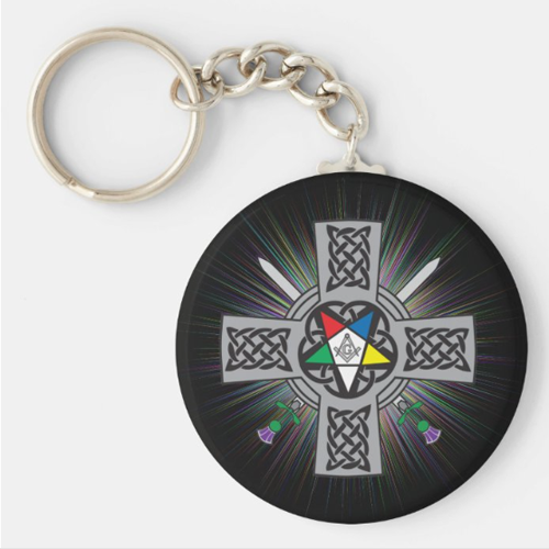 (image for) 2023 CA WP Celtic Cross Key Ring